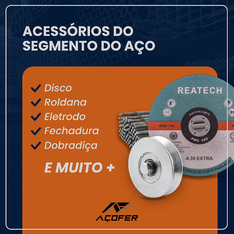 Acessórios do segmento do aço